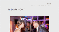 Desktop Screenshot of djbarrymckay.com
